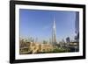 Burj Khalifa, Downtown, Dubai, United Arab Emirates, Middle East-Amanda Hall-Framed Photographic Print