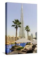 Burj Khalifa, Dubai, United Arab Emirates, Middle East-Amanda Hall-Stretched Canvas