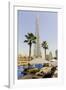 Burj Khalifa, Dubai, United Arab Emirates, Middle East-Amanda Hall-Framed Photographic Print