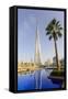 Burj Khalifa, Dubai, United Arab Emirates, Middle East-Amanda Hall-Framed Stretched Canvas