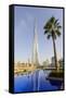 Burj Khalifa, Dubai, United Arab Emirates, Middle East-Amanda Hall-Framed Stretched Canvas