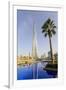 Burj Khalifa, Dubai, United Arab Emirates, Middle East-Amanda Hall-Framed Photographic Print