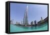 Burj Khalifa, Dubai, United Arab Emirates, Middle East-Amanda Hall-Framed Stretched Canvas