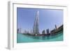 Burj Khalifa, Dubai, United Arab Emirates, Middle East-Amanda Hall-Framed Photographic Print