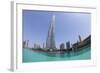 Burj Khalifa, Dubai, United Arab Emirates, Middle East-Amanda Hall-Framed Photographic Print