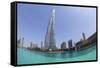 Burj Khalifa, Dubai, United Arab Emirates, Middle East-Amanda Hall-Framed Stretched Canvas