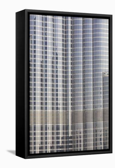 Burj Khalifa, Dubai, United Arab Emirates, Middle East-Amanda Hall-Framed Stretched Canvas