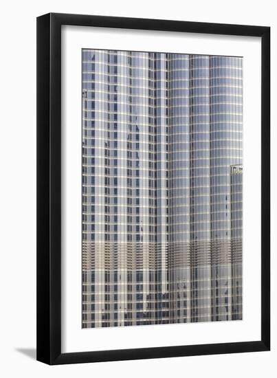 Burj Khalifa, Dubai, United Arab Emirates, Middle East-Amanda Hall-Framed Photographic Print