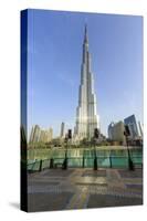 Burj Khalifa, Dubai, United Arab Emirates, Middle East-Amanda Hall-Stretched Canvas