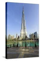 Burj Khalifa, Dubai, United Arab Emirates, Middle East-Amanda Hall-Stretched Canvas