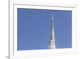 Burj Khalifa, Dubai, United Arab Emirates, Middle East-Amanda Hall-Framed Photographic Print