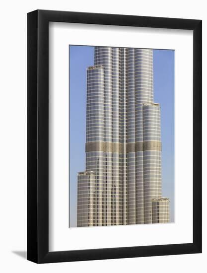 Burj Khalifa, Dubai, United Arab Emirates, Middle East-Amanda Hall-Framed Photographic Print