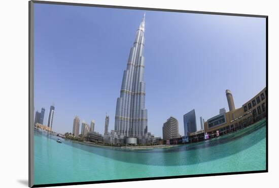 Burj Khalifa, Dubai, United Arab Emirates, Middle East-Amanda Hall-Mounted Photographic Print