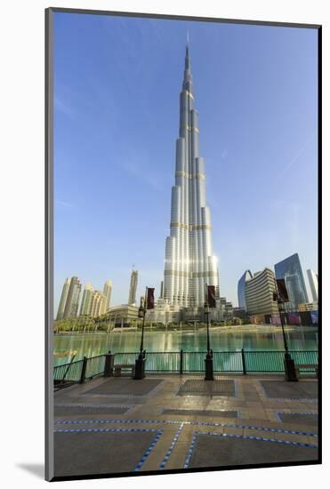 Burj Khalifa, Dubai, United Arab Emirates, Middle East-Amanda Hall-Mounted Photographic Print