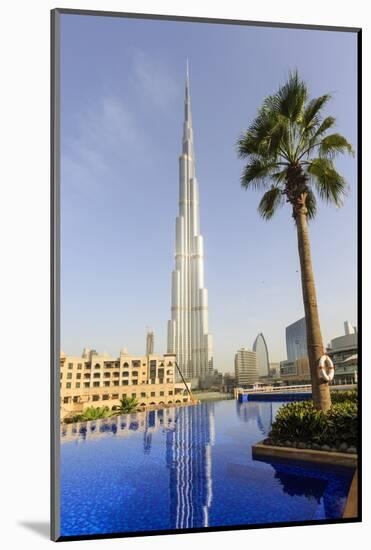 Burj Khalifa, Dubai, United Arab Emirates, Middle East-Amanda Hall-Mounted Photographic Print