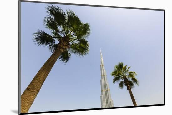 Burj Khalifa, Dubai, United Arab Emirates, Middle East-Amanda Hall-Mounted Photographic Print