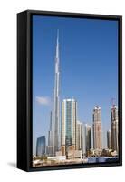 Burj Khalifa, Dubai, United Arab Emirates.-Bill Bachmann-Framed Stretched Canvas