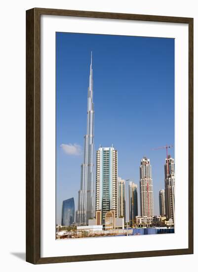 Burj Khalifa, Dubai, United Arab Emirates.-Bill Bachmann-Framed Photographic Print