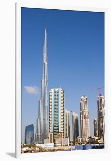 Burj Khalifa, Dubai, United Arab Emirates.-Bill Bachmann-Framed Photographic Print