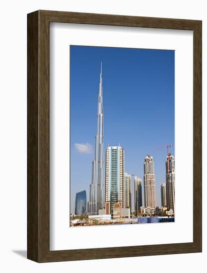 Burj Khalifa, Dubai, United Arab Emirates.-Bill Bachmann-Framed Photographic Print