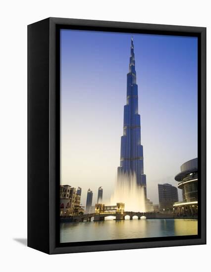 Burj Khalifa, Dubai, United Arab Emirates-Neil Farrin-Framed Stretched Canvas