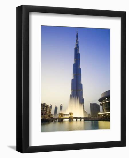 Burj Khalifa, Dubai, United Arab Emirates-Neil Farrin-Framed Photographic Print