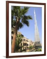 Burj Khalifa, Formerly the Burj Dubai, the Tallest Tower in the World at 818M-Amanda Hall-Framed Photographic Print