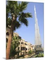 Burj Khalifa, Formerly the Burj Dubai, the Tallest Tower in the World at 818M-Amanda Hall-Mounted Photographic Print