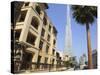 Burj Khalifa, Formerly the Burj Dubai, the Tallest Tower in the World at 818M-Amanda Hall-Stretched Canvas