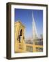 Burj Khalifa, Formerly the Burj Dubai, the Tallest Tower in the World at 818M-Amanda Hall-Framed Photographic Print