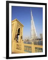 Burj Khalifa, Formerly the Burj Dubai, the Tallest Tower in the World at 818M-Amanda Hall-Framed Photographic Print