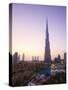 Burj Khalifa, Formerly the Burj Dubai, the Tallest Tower in the World at 818M-Amanda Hall-Stretched Canvas