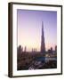 Burj Khalifa, Formerly the Burj Dubai, the Tallest Tower in the World at 818M-Amanda Hall-Framed Photographic Print