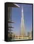 Burj Khalifa, Formerly the Burj Dubai, the Tallest Tower in the World at 818M-Amanda Hall-Framed Stretched Canvas