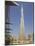 Burj Khalifa, Formerly the Burj Dubai, the Tallest Tower in the World at 818M-Amanda Hall-Mounted Photographic Print