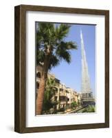 Burj Khalifa, Formerly the Burj Dubai, the Tallest Tower in the World at 818M-Amanda Hall-Framed Photographic Print