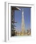 Burj Khalifa, Formerly the Burj Dubai, the Tallest Tower in the World at 818M-Amanda Hall-Framed Photographic Print