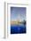 Burj Khalifa Reflected in Hotel Swimming Pool, Dubai, United Arab Emirates, Middle East-Amanda Hall-Framed Photographic Print