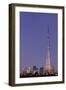 Burj Khalifa, the Highest Tower of the World in the Evening Light, Night Photography-Axel Schmies-Framed Photographic Print