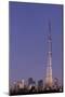 Burj Khalifa, the Highest Tower of the World in the Evening Light, Night Photography-Axel Schmies-Mounted Photographic Print