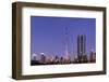 Burj Khalifa, the Highest Tower of the World in the Evening Light, Night Photography-Axel Schmies-Framed Photographic Print