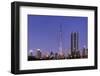 Burj Khalifa, the Highest Tower of the World in the Evening Light, Night Photography-Axel Schmies-Framed Photographic Print