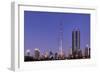 Burj Khalifa, the Highest Tower of the World in the Evening Light, Night Photography-Axel Schmies-Framed Photographic Print