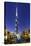 Burj Khalifa, the Highest Tower of the World, Night Photograph-Axel Schmies-Stretched Canvas