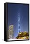 Burj Khalifa, the Highest Tower of the World, Night Photograph-Axel Schmies-Framed Stretched Canvas
