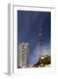 Burj Khalifa, the Highest Tower of the World, Night Photography-Axel Schmies-Framed Photographic Print