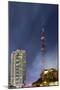 Burj Khalifa, the Highest Tower of the World, Night Photography-Axel Schmies-Mounted Photographic Print