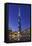 Burj Khalifa, the Highest Tower of the World, Night Photography-Axel Schmies-Framed Stretched Canvas