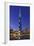 Burj Khalifa, the Highest Tower of the World, Night Photography-Axel Schmies-Framed Photographic Print