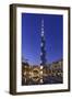 Burj Khalifa, the Highest Tower of the World, Night Photography-Axel Schmies-Framed Photographic Print